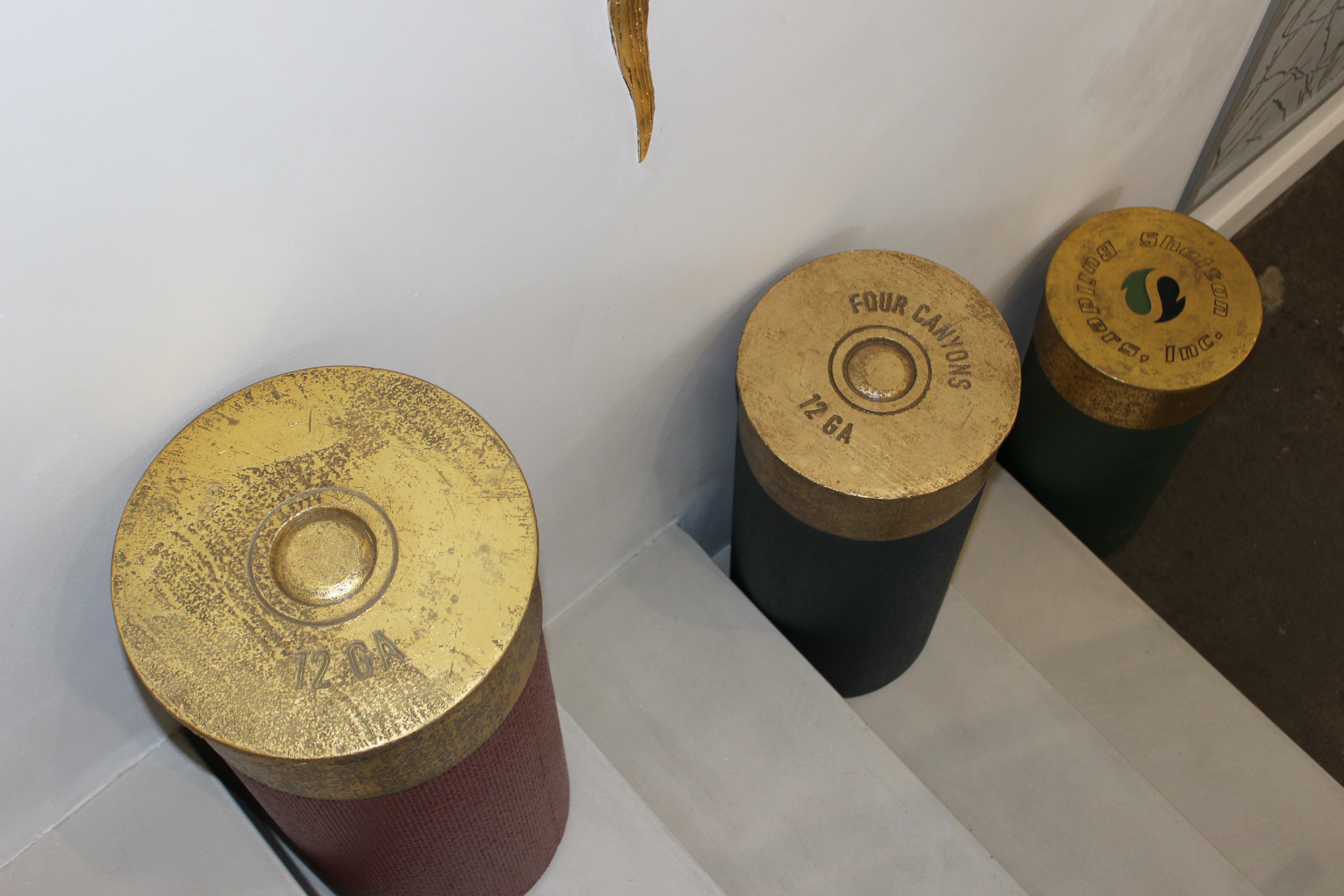 Shotgun Shell Side Table