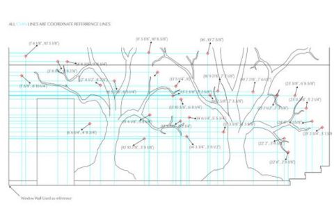 Lighting plan by Segreto Finishes