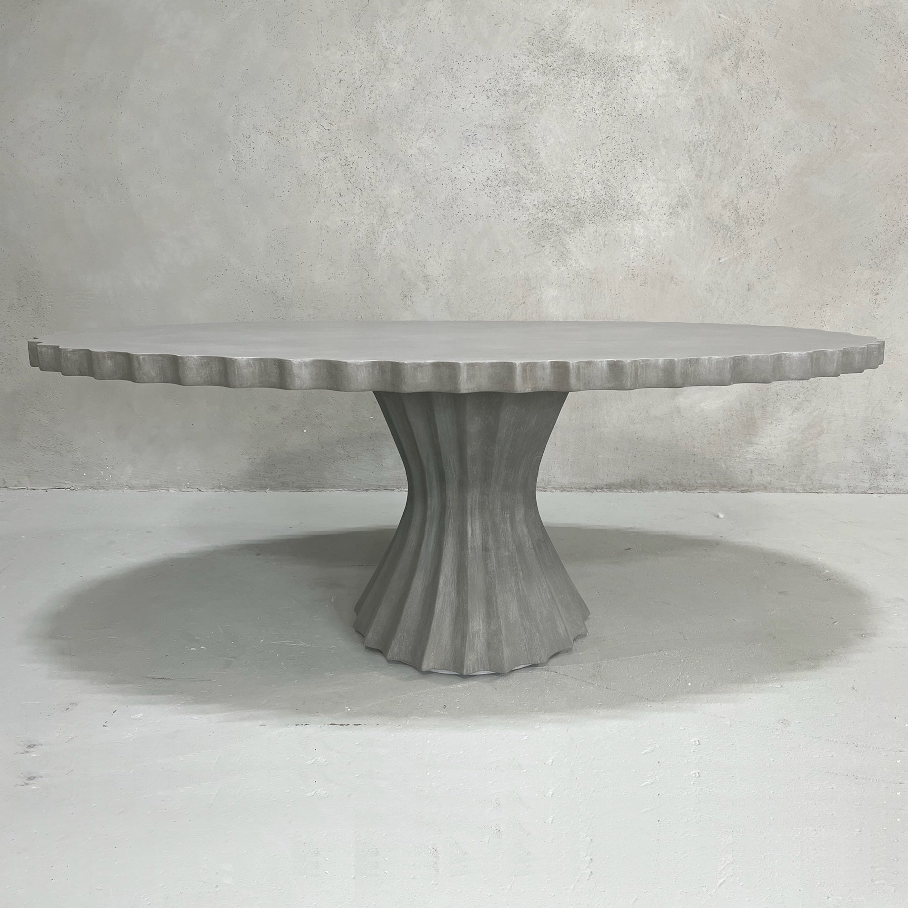 The Corset Fluted Oval Table