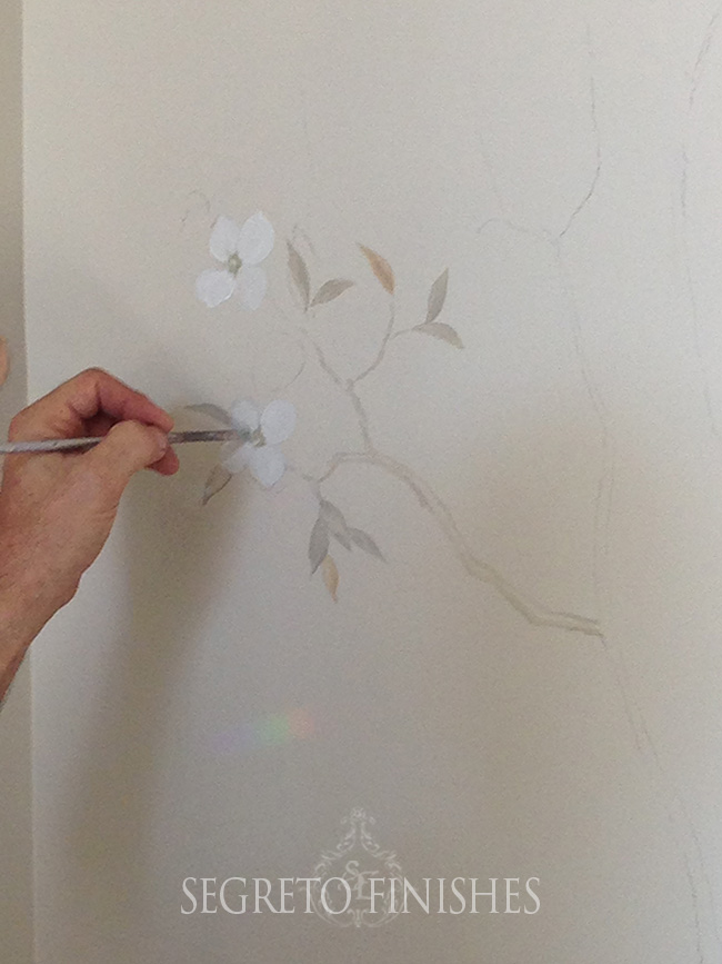 Segreto Secrets - I Love That Sample, Where Can It Go In My House - Starting a hand-painted mural