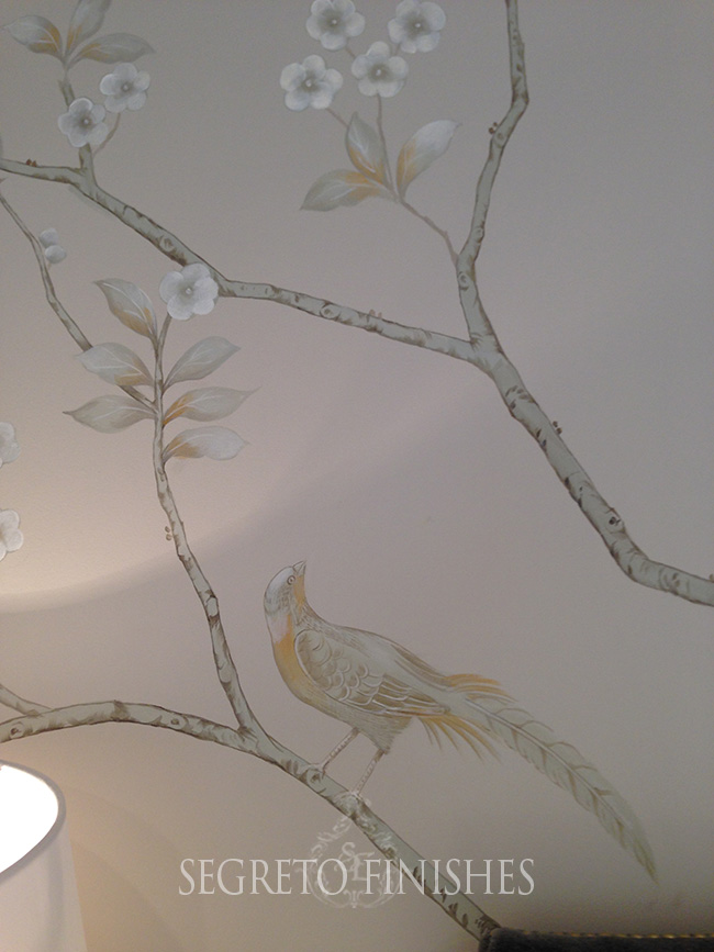 Segreto Secrets - I Love That Sample, Where Can It Go In My House - Bird and Tree Mural