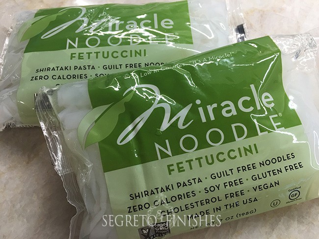 Segreto Secrets - Skinny Noodle and Miracle Noodle Cooking - Recipe Challenge
