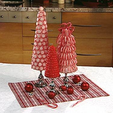 Segreto Secrets - Christmas Tree Crafts - Candy Styrofoam Trees