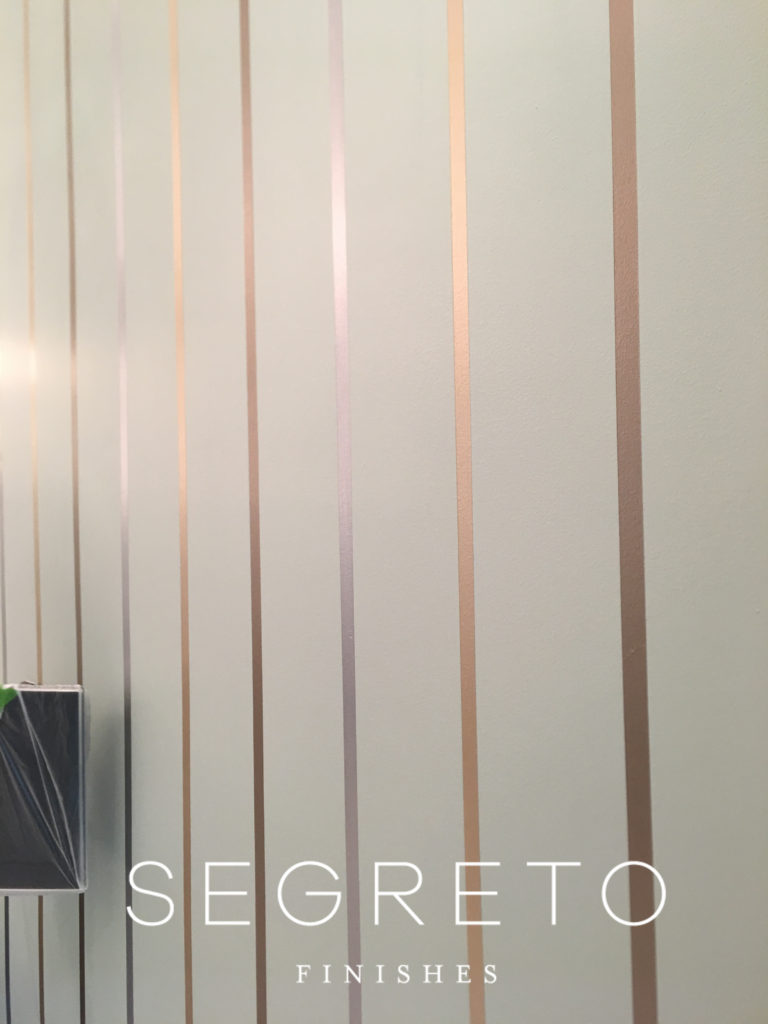 Segreto Finishes Metallic Stripes 