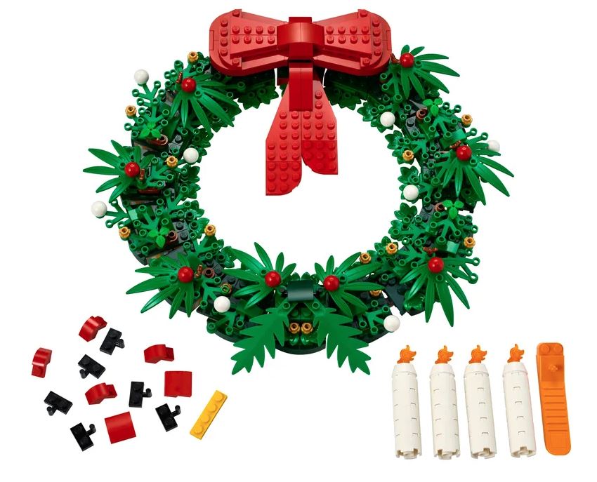 Lego Christmas Wreath